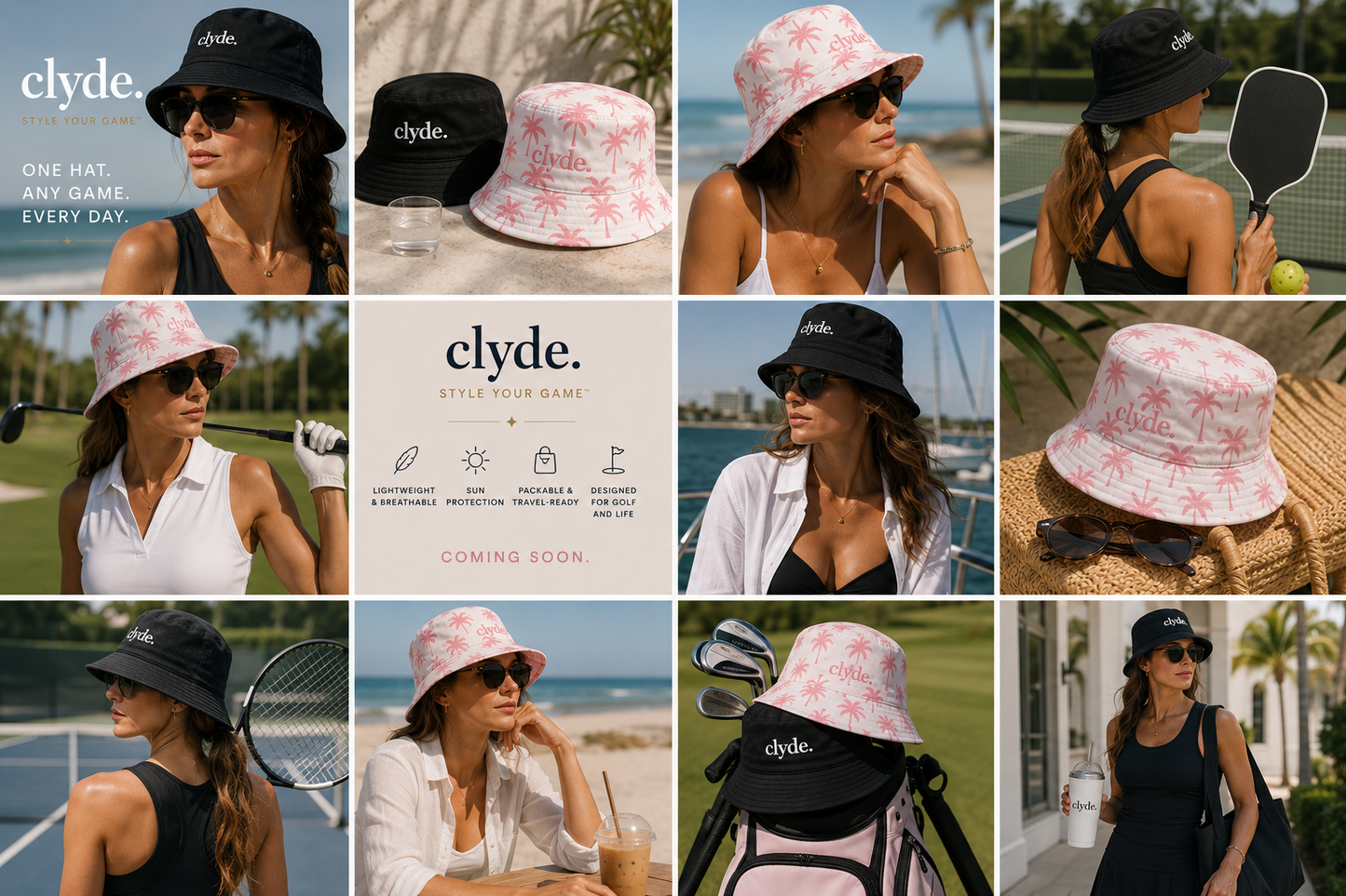 COMING SOON - Clyde. Signature Bucket Hat™